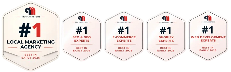 level of badges explaining expertise of promarketens